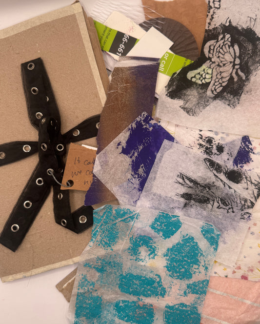 DIY: Junk Journal with Junk