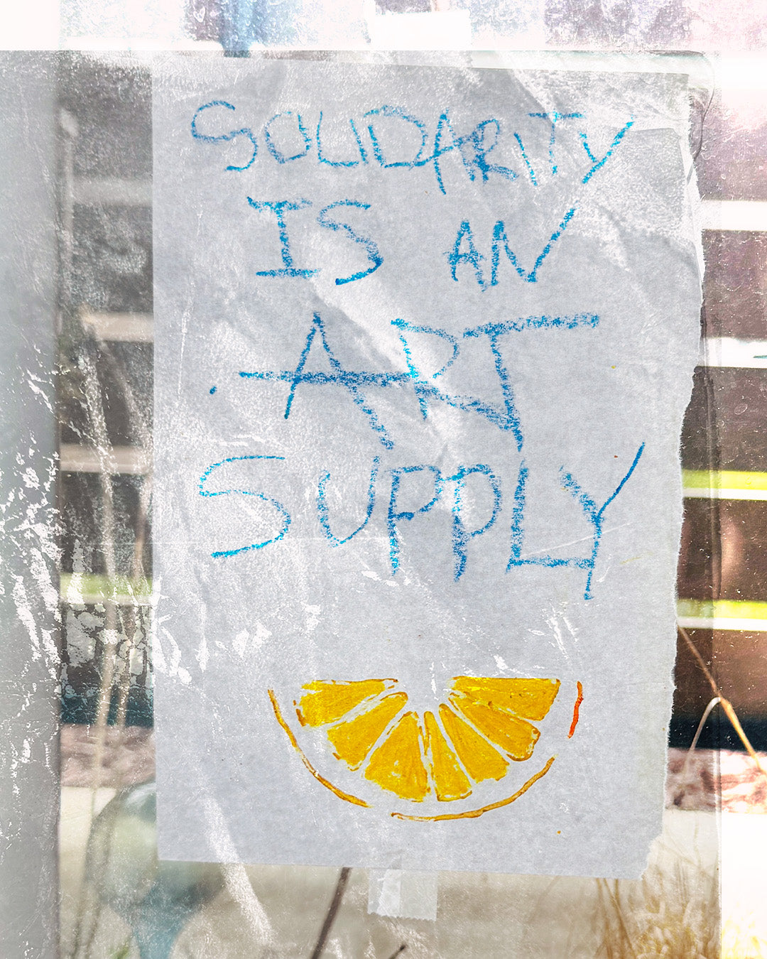 Solidarity As An Art Supply