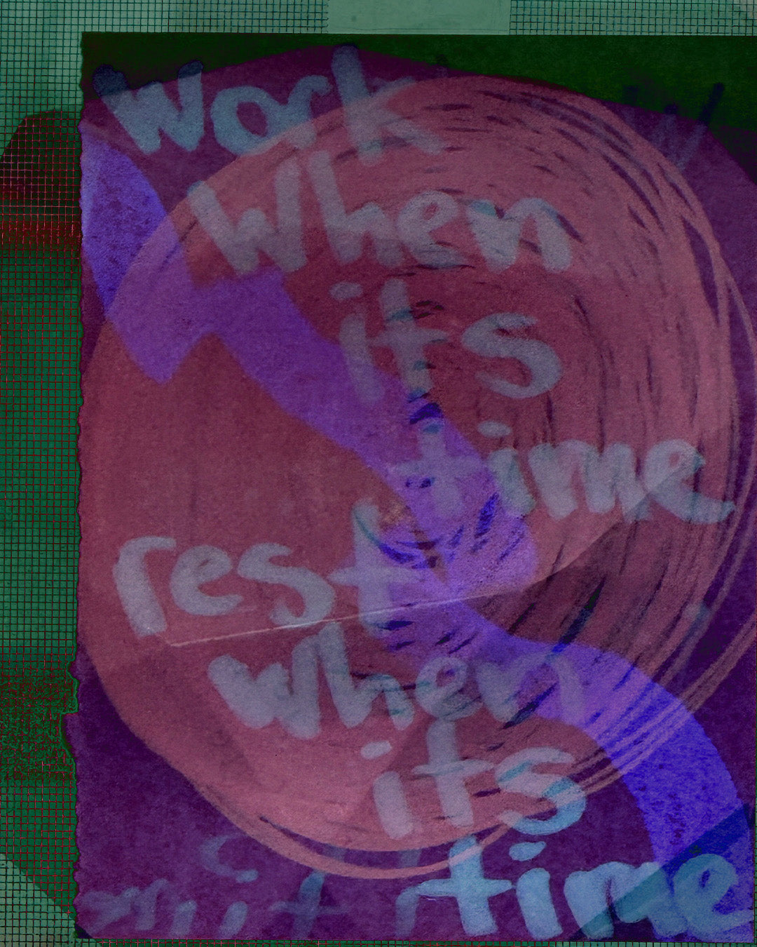 Work When Its Time, Rest When Its Time
