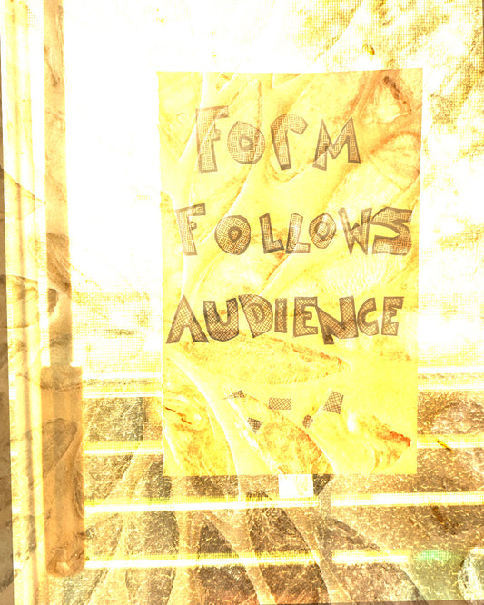 Form Follows Audience