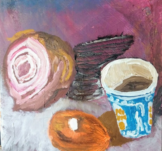 Still Life with Rotten Onion